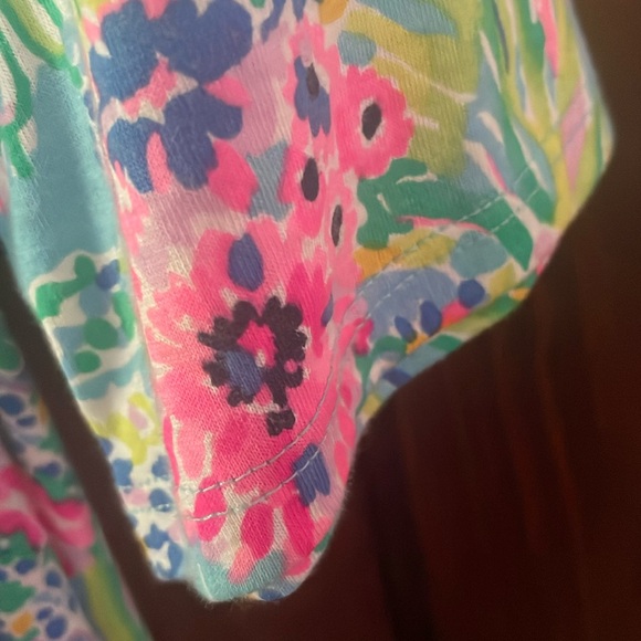 Lilly Pulitzer Vibrant Floral Long Sleeve Dress - Picture 4 of 4